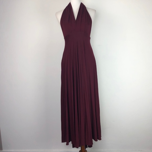 Lulu Women's Size Small Halter Stretch Dress - Picture 3 of 8